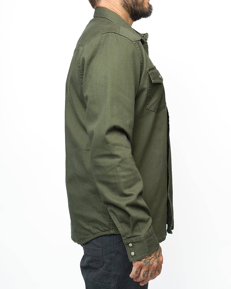 The Earl Denim Pearl Snap
